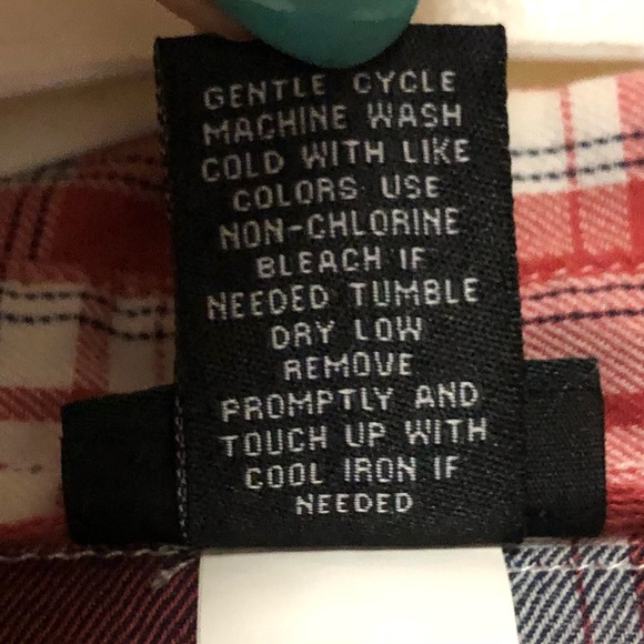 Torrid Plaid Camp Shirt Womens Plus SZ 2X Button Down Red Blue Classic Americana - Picture 10 of 11